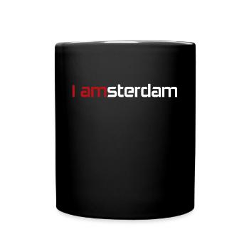 AMSTERDAM HOLLAND - Full Color Mug - black - Front