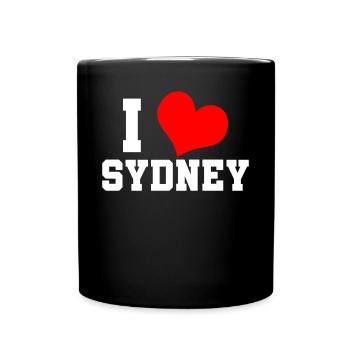 ICH LIEBE SYDNEY - Full Color Mug - black - Front