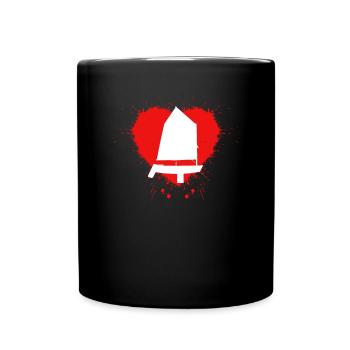 optimist, craft, optimists, otimista, sail, sailin - Full Color Mug - black - Front