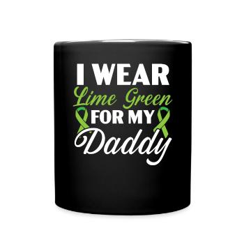 My God Is Stronger Than Non-Hodgkin Lymphoma - Full Color Mug - black - Front