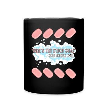 Soap Making Soap Maker - Full Color Mug - black - Front