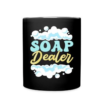 Soap Dealer Soap Making Soap Maker - Full Color Mug - black - Front