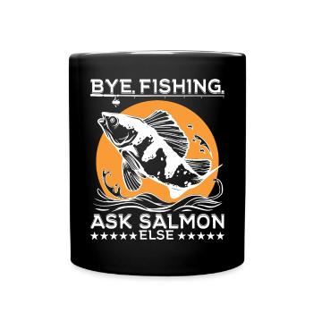 Hilarious Fishing - Full Color Mug - black - Front