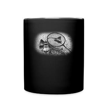 badminton - Full Color Mug - black - Front