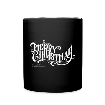 Christmas Graffiti - Full Color Mug - black - Front