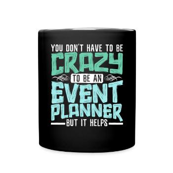 Event Management Organizer Event Planner - Full Color Mug - black - Front