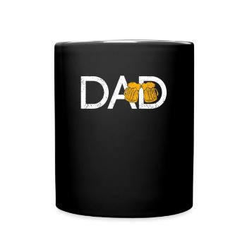 Bier Papa - Full Color Mug - black - Front