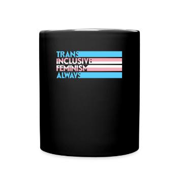 Transfeminism Trans Design for Trans Person - Full Color Mug - black - Front