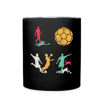Soccer LOVE Soccer Player - Soccer Lover - Full Color Mug - black - Front