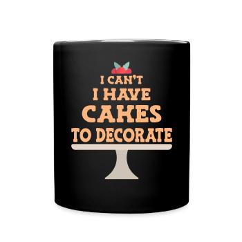 Cake Decorator - Full Color Mug - black - Front