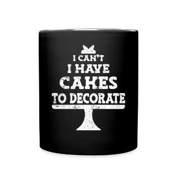 Cake Decorator - Full Color Mug - black - Front