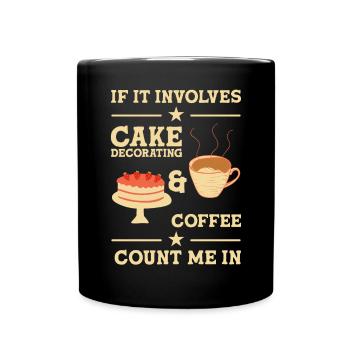 Cake Decorator - Full Color Mug - black - Front