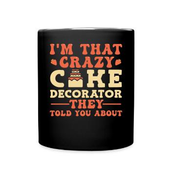 Cake Decorator - Full Color Mug - black - Front