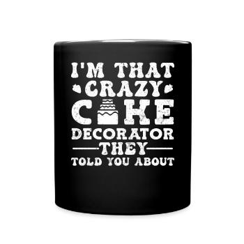 Cake Decorator - Full Color Mug - black - Front