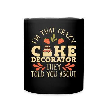 Cake Decorator - Full Color Mug - black - Front