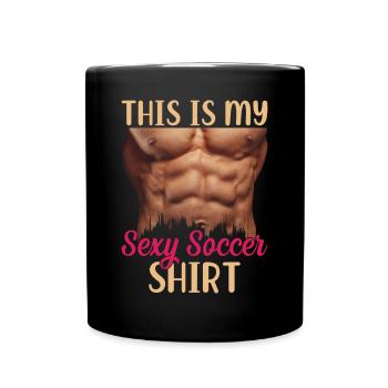 Soccer Player Soccer Lover - Funny Soccer - Full Color Mug - black - Front