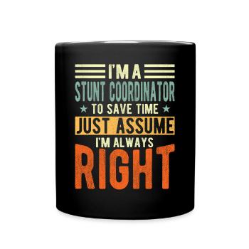 Stunt Coordinator - Full Color Mug - black - Front