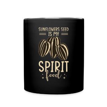 Sunflower Seeds - Full Color Mug - black - Front