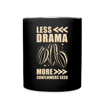 Sunflower Seeds - Full Color Mug - black - Front