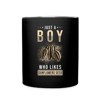 Sunflower Seeds - Full Color Mug - black - Front