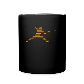 fencing - Full Color Mug - black - Front