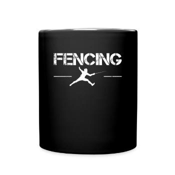 fencing - Full Color Mug - black - Front