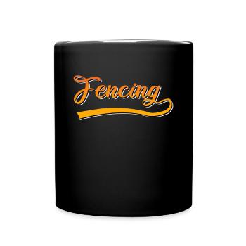 fencing - Full Color Mug - black - Front