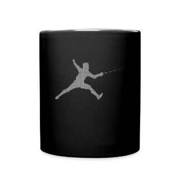fencing - Full Color Mug - black - Front