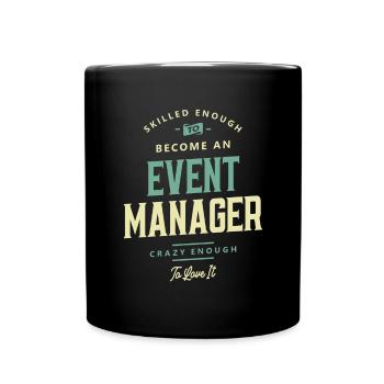 Event Manager - Full Color Mug - black - Front
