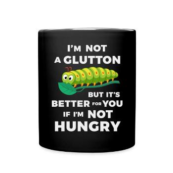 Funny foodie - Full Color Mug - black - Front