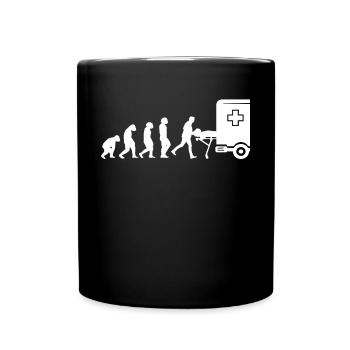 Paramedic-Emergency Medical Hospital Paramedic-EMT - Full Color Mug - black - Front