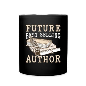 Future Best Selling Author 2 - Full Color Mug - black - Front