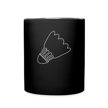 Badminton - Full Color Mug - black - Front