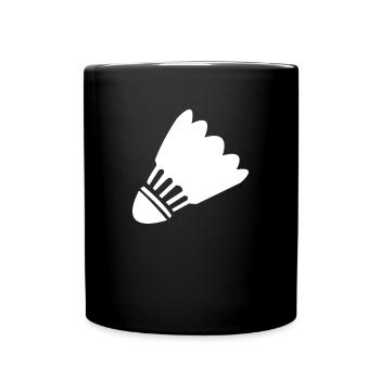Badminton - Full Color Mug - black - Front