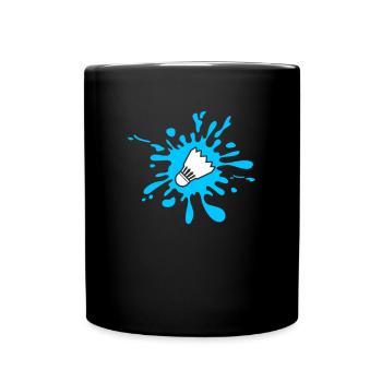 Badminton - Full Color Mug - black - Front