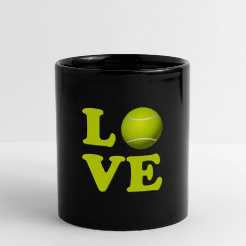 I Love Tennis - Full Color Mug