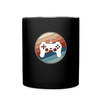 Retro Game Controller - Full Color Mug - black - Front