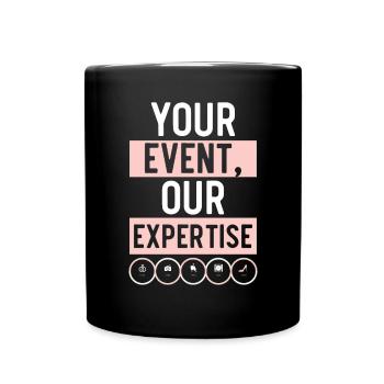 Event Planner Coordinator Job Event Planning - Full Color Mug - black - Front
