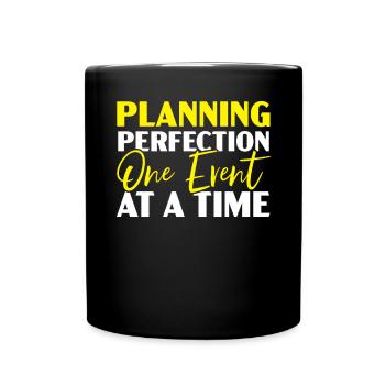 Event Planner Coordinator Job Event Planning - Full Color Mug - black - Front