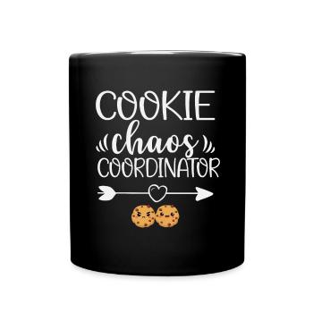 Cookie Chaos Coordinator - Full Color Mug - black - Front