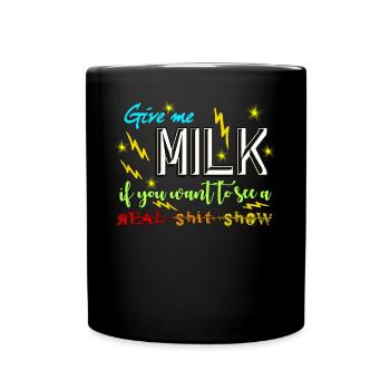 Lactose intolerant - Full Color Mug - black - Front