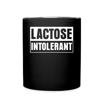 Lactose intolerance Joke - Full Color Mug - black - Front