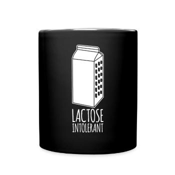 Milk Lactose Intolerant - Full Color Mug - black - Front