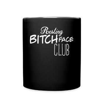 Resting Bitchface Club - Full Color Mug - black - Front