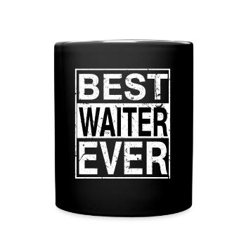 Best Waiter Ever Waiter Gift - Full Color Mug - black - Front