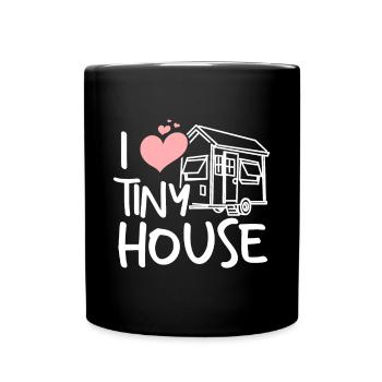 Tiny house builder - Full Color Mug - black - Front