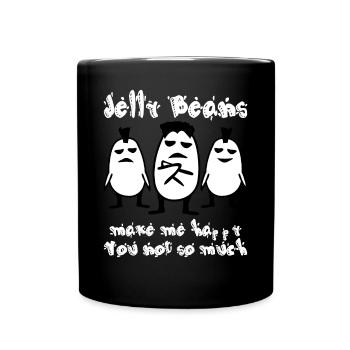 Jelly Bean Jelly Beans - Full Color Mug - black - Front