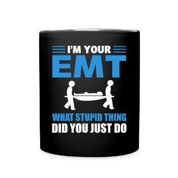 EMT Paramedics - Full Color Mug - black - Front