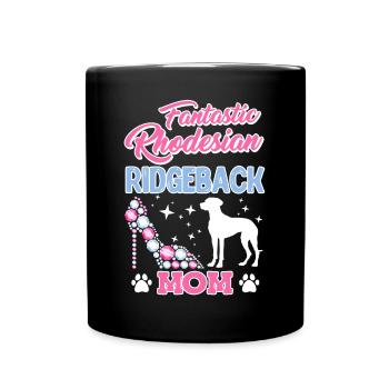 Ridgeback Women FANTASTIC RHODESIAN RIDGEBACK - Full Color Mug - black - Front