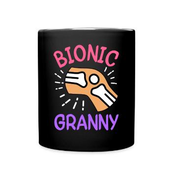 Knee Surgery - Full Color Mug - black - Front
